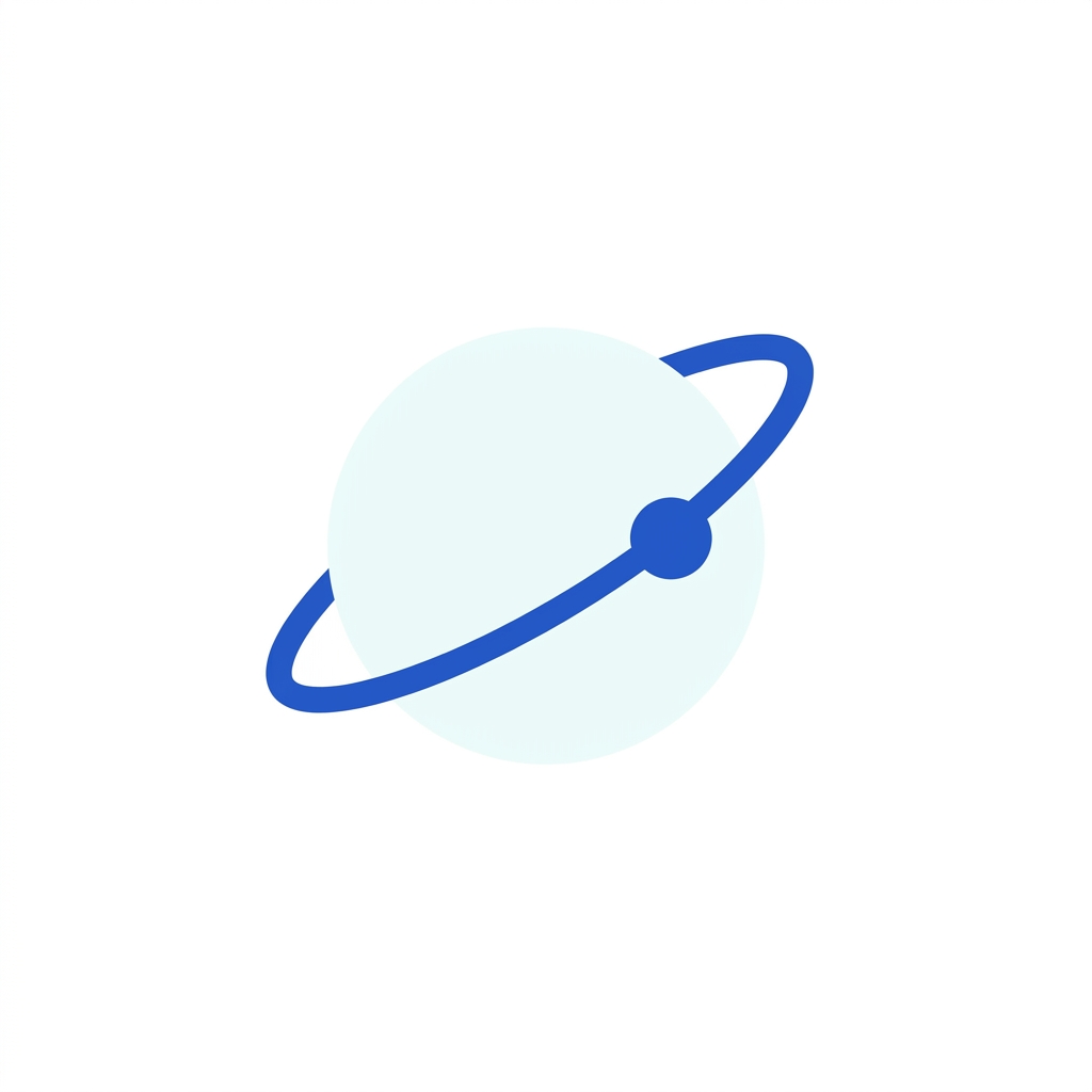 Tinyverse logo — a small planet encircled by an orbit